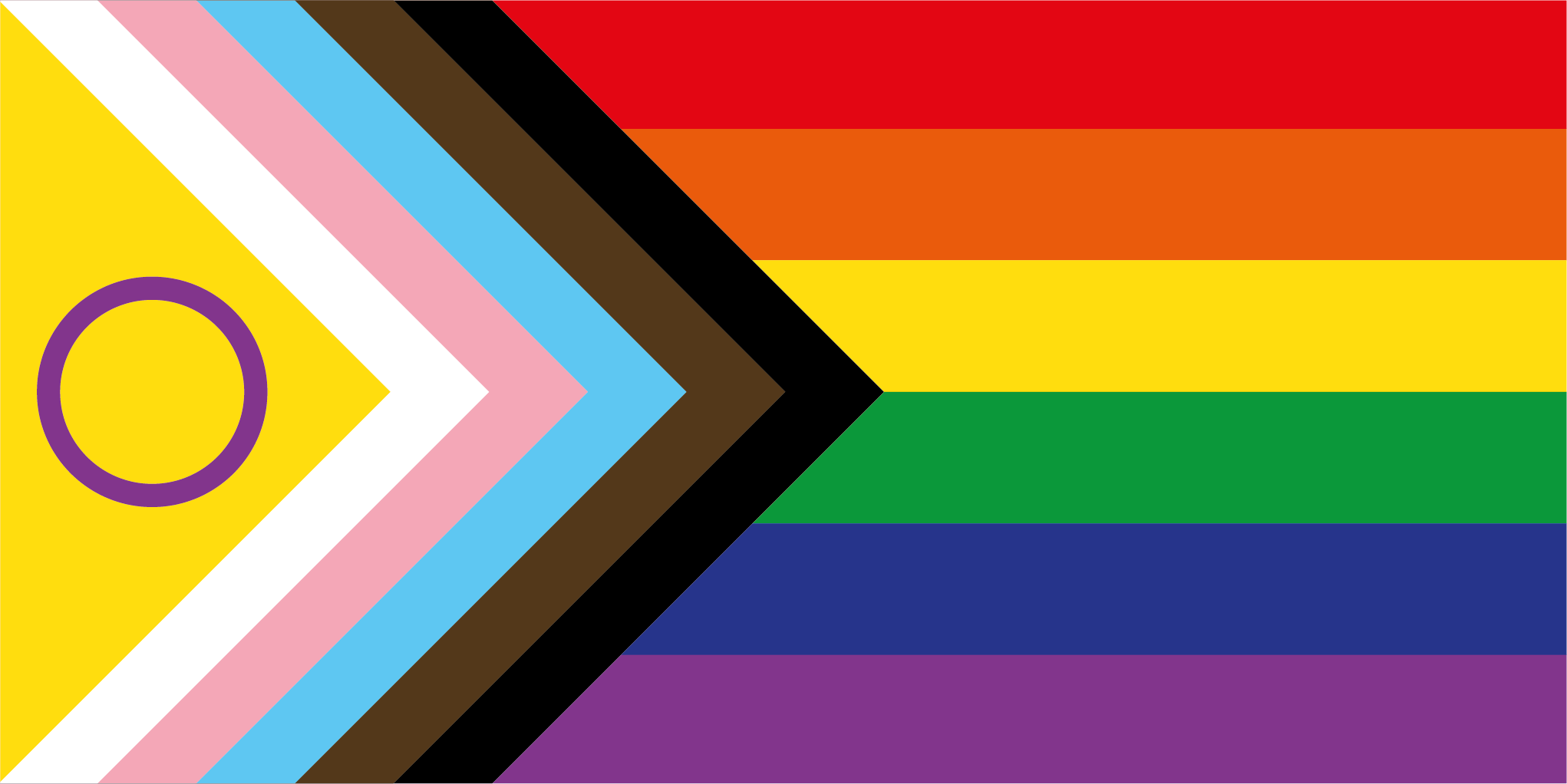 Die Regenbogenflagge - Tom for Dogs ist ein safe space für alle Menschen der LGBTQIA+ community"